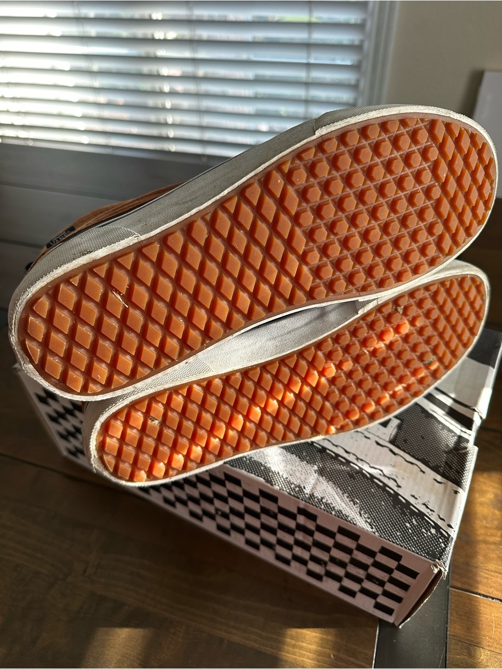 Vans Sk8-Hi Del Pato MTE Duck boot/ snow shoe - Ginger/Navy - Picture 6 of 6